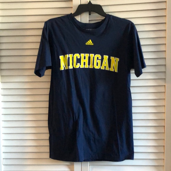 Tops - Women’s Adidas University of Michigan Blue Tshirt